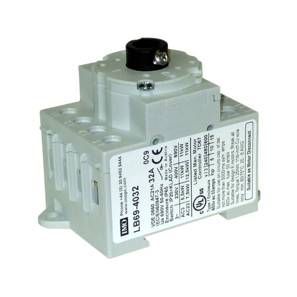 Panel Mounted Isolator Block - Various Options - LB69-3XXX - 20A-125A - 3 Pole