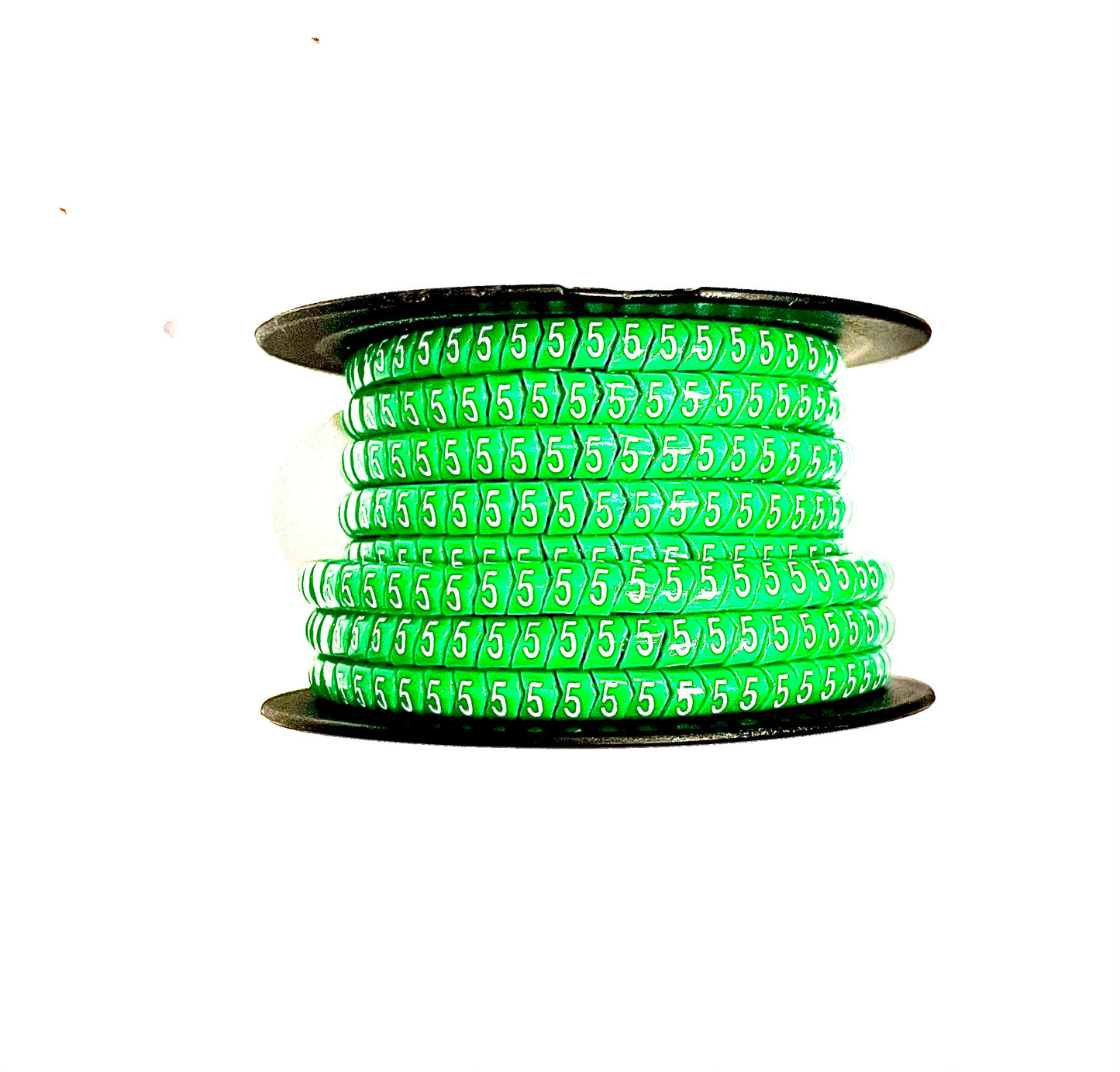 Partex - Colour Coded Cable Marker - Number 5 - Green - Reel of 1000