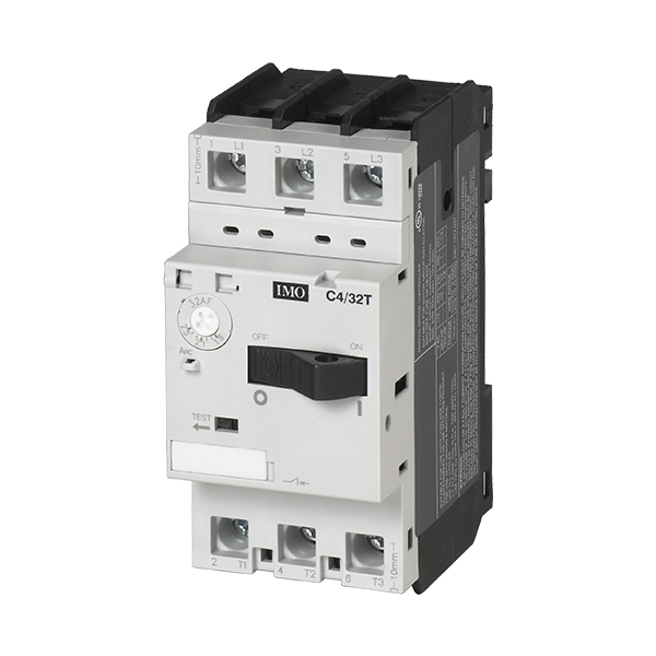 C4/32T - Thermal Magnetic Motor Circuit Breaker 0.1-32A options (Toggle)