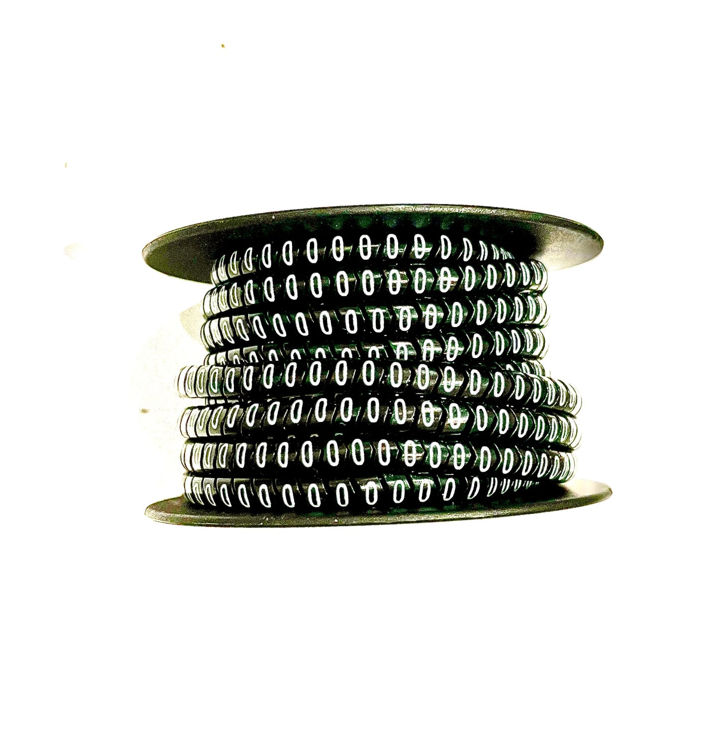 Partex - Colour Coded Cable Marker - Number 0 - Black - Reel of 1000
