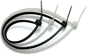 Cable Ties 100mm x 2.5mm - Black or Clear - Pack of 100