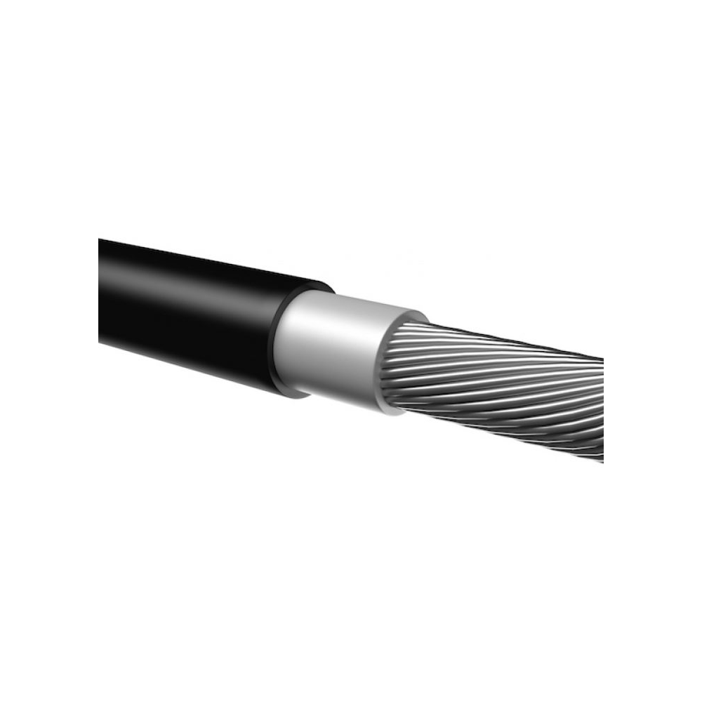 6mm - DC Cable - Black - 250M Drum