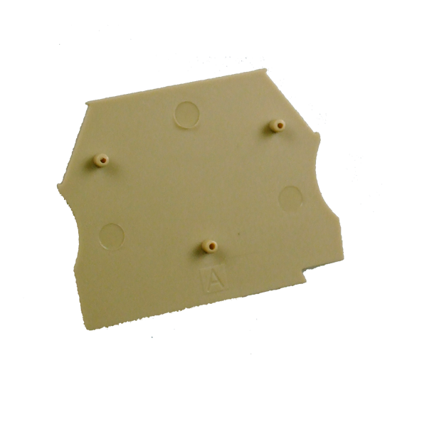 EP2.5-10 - End Plate for ER2.5,4,6,10 Terminals - Price per 10 - Various Colours