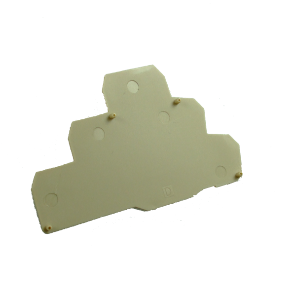 EPT3BEIGE - End Plate for ERT3 - Beige - Box of 10