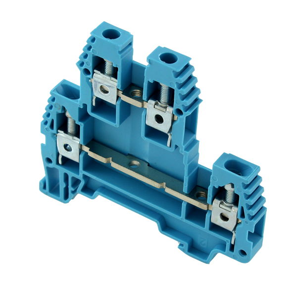 ERD4BLUE - Double Deck Screw Terminal - Price Per 1