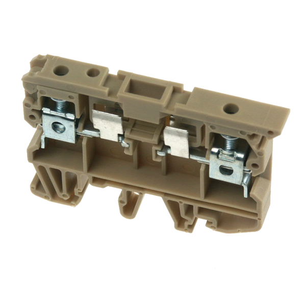 ERF2BEIGE - 6mm - Screw Clamp Fuse Terminal - Price Per 1