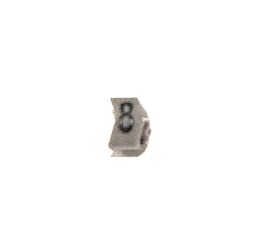 Bag of 200 - Colour Coded Cable Marker - Number 8 - Grey