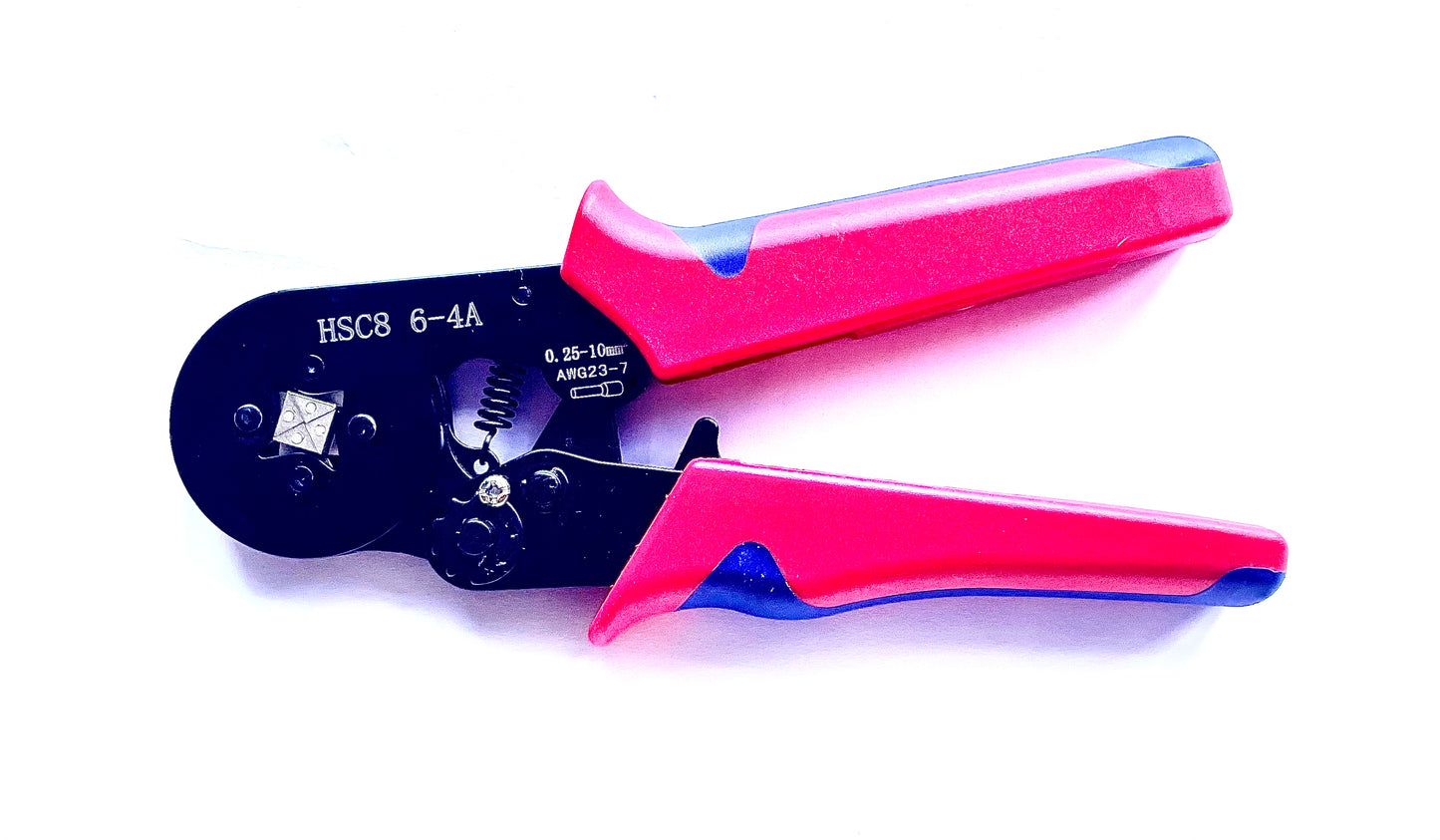 Crimping Tool - 0.25-10mm range - Ratchet ferrule crimper