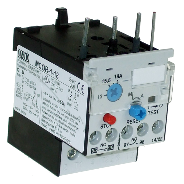 MCOR - Thermal Overload Relay for MC10-22N Contactors