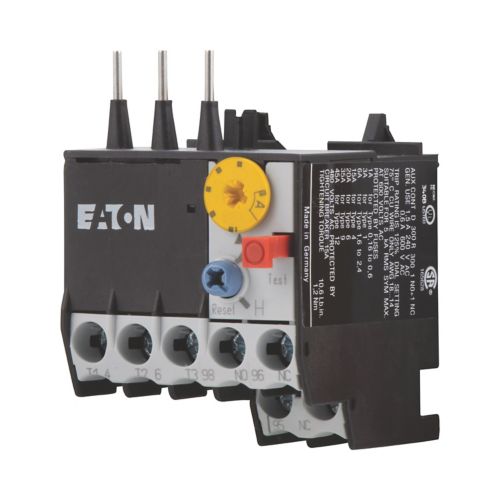 Eaton Moeller® series ZE Overload relay, Ir= 0.4 0.6A, 1 N/O, 1 N/C, Direct mounting