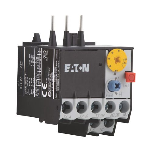 Eaton Moeller® series ZE Overload relay, Ir= 0.4 0.6A, 1 N/O, 1 N/C, Direct mounting