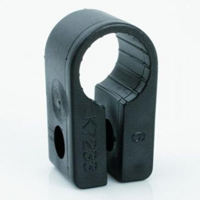 Single Fixing Cleat (6) - 12.6mm – 15.2mm - 6mm hole - Pack of 100