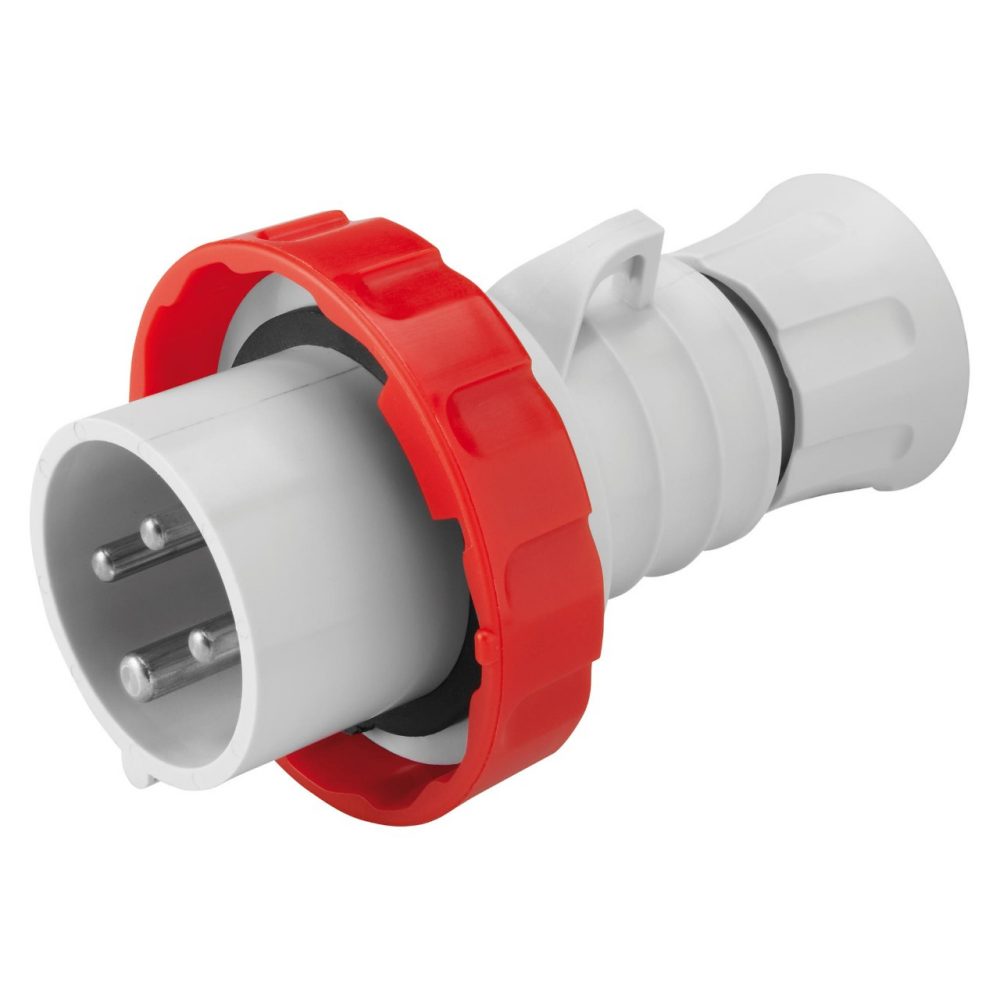 GW60031H - CONNECTOR HP - IP67 - 3P+N+E 16A RED 6H 400V