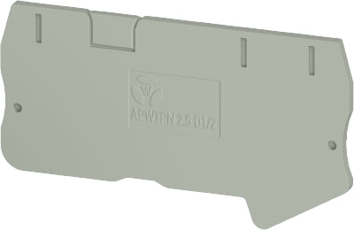 Wieland - APWTPN 2.5 D1/2 - End Plate - 0D.203.2155.0 - Price per 100