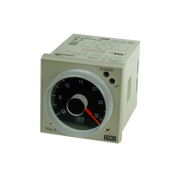 Panel Mount Timer 0.05s-60hr,, Double Pole CO 5A, 8 Pin