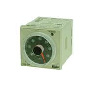 Panel Mount Timer 0.06m-12m,, Double Pole CO 5A, 8 Pin