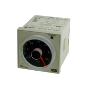 Panel Mount Timer 0.06m-12m,, Double Pole CO 5A, 8 Pin