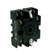 Relay Socket (Base) + Clip, Din Rail Mount, 11 Pin