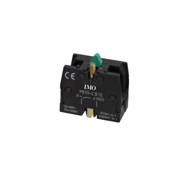 IMO PBS5-CB10 Contact Block Normally Open, Screws on to the Collar