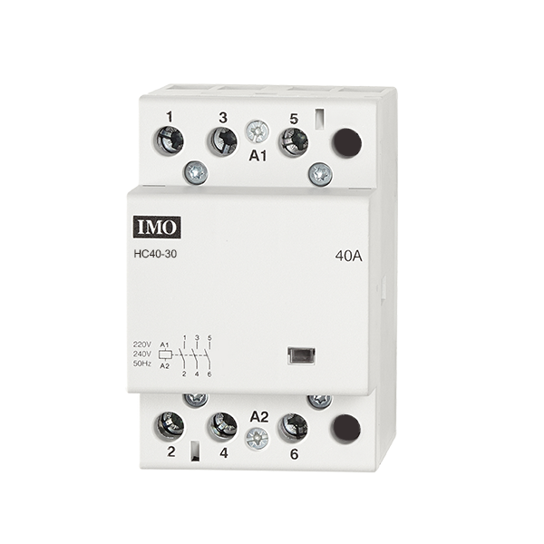 IMO HC40-30230 Modular Heating Contactor 40A, 3 Pole Normally Open