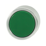 IMO BC5DGREEN Push Button Spring Return, Green, Chrome Bezel