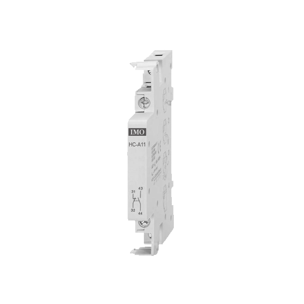 IMO HCA11 Auxiliary Contact Block, 1NO + 1NC Contacts