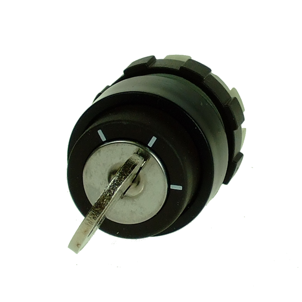 IMO BS3SARR102/20 Key Switch 3 Position, Maintained, Black Bezel