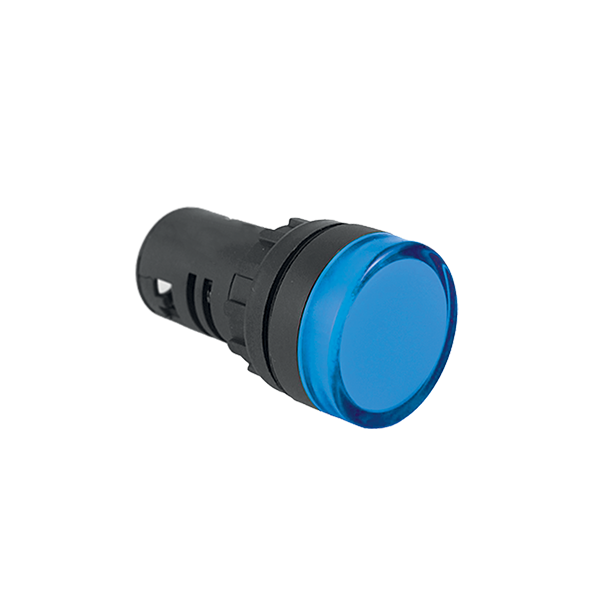 IMO LMB-12-BLUE LED Pilot Light 12V AC/DC IP65, Blue