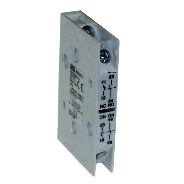IMO MCAS-02 Auxiliary Contact Block, 2 Normally Closed Contacts