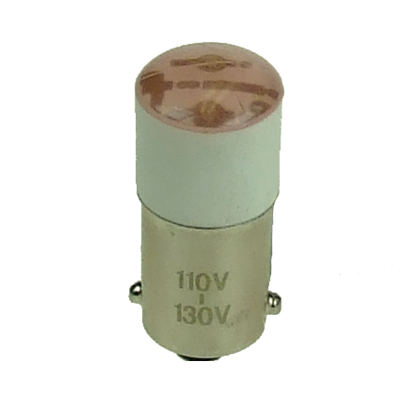 IMO B3-L110-RED Red LED Lamp 110V AC, For B3F Lamp Holders (BA9S)