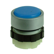 IMO B3DLBLUE Illuminable Push Button,, Spring Return, Blue, Aluminium