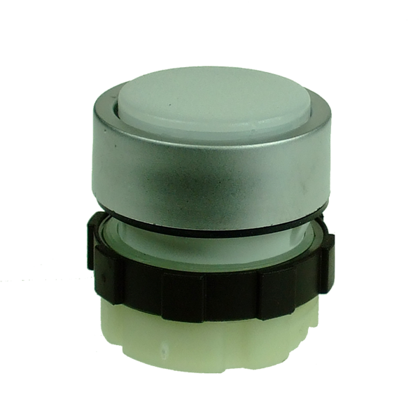 IMO B3DLWHITE Illuminable Push Button,, Spring Return, White,