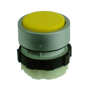 IMO B3DLYELLOW Illuminable Push Button,, Spring Return, Yellow,