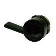 IMO BS3KRN3 Rotary Knob, 3 Position, Maintained, 60Deg, Black Bezel