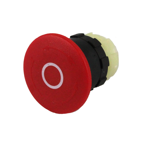 IMO BS3P34V8RED-O Emergency Stop Pushbutton, With 8mm Extension Bar, Red