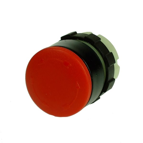 IMO BS3P3RED Emergency Stop Pushbutton, 28mm, Red, Turn To Release,