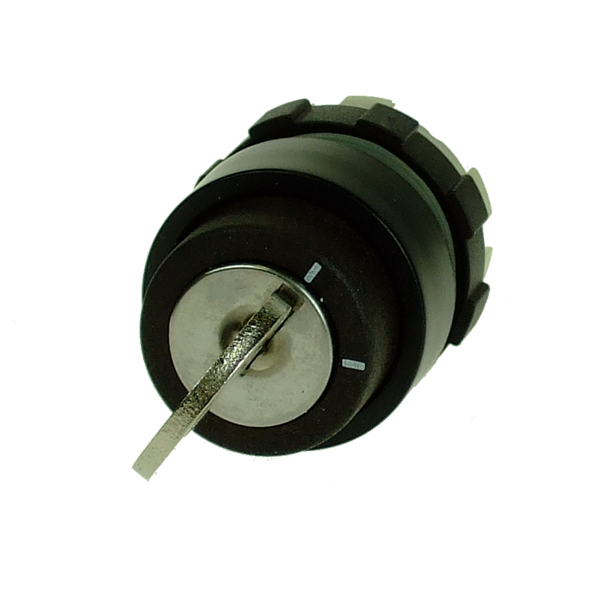IMO BS3SAT0 Key Switch 2 Position Spring, Return, Black Bezel