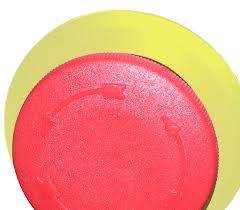 IMO BS5P1RED Mushroom Head Pushbutton, 30mm Head, Spring Return Red