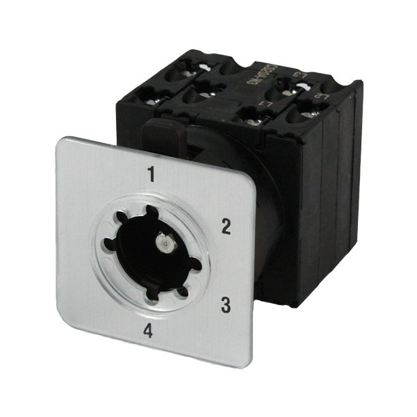 IMO CS20A-ST43 Cam Switch 3 Pole 4 Position, 20Amp, Step, With Legend Plate