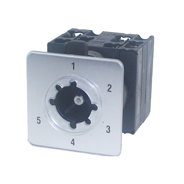 IMO CS20A-ST51 Cam Switch 1 Pole 5 Position, 20Amp, Step, With Legend Plate