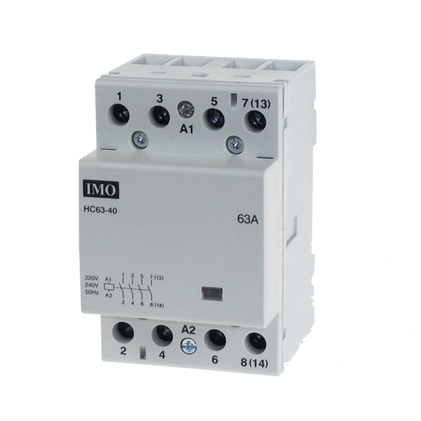 IMO HC40-22230 Modular Heating Contactor 40A, 2 Normally Open, 2 Normally
