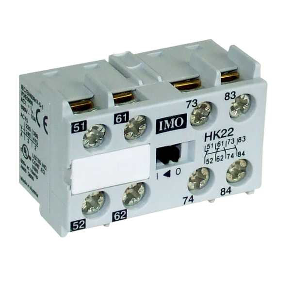 IMO HK22 Contactor Accessory, Auxiliary Contact