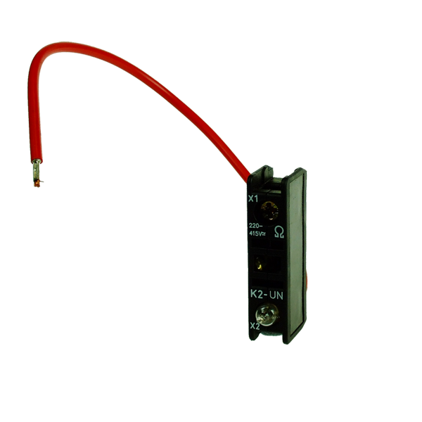 IMO K2-UN Coil Voltage Indicator, Clear, 220-415V AC/DC