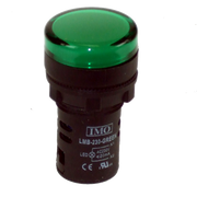 IMO LMB-110-GREEN LED Pilot Light 110VAC Green, IP65