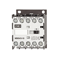 IMO MB09-S-01=12 Mini Contactor 3 Pole Open 4kW, 9A AC3, 1 Normally Closed Aux,