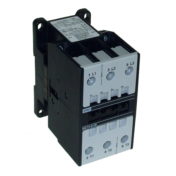 IMO MC74-S-00=24 CONTACTOR 37KW 3 POLE, MC74-S-00 24Vdc
