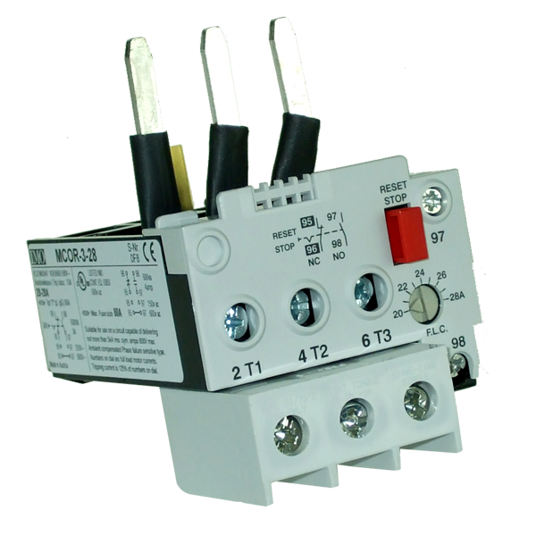 IMO MCOR-3-28 Thermal Overload Relay, For MC50 To MC74 Contactors