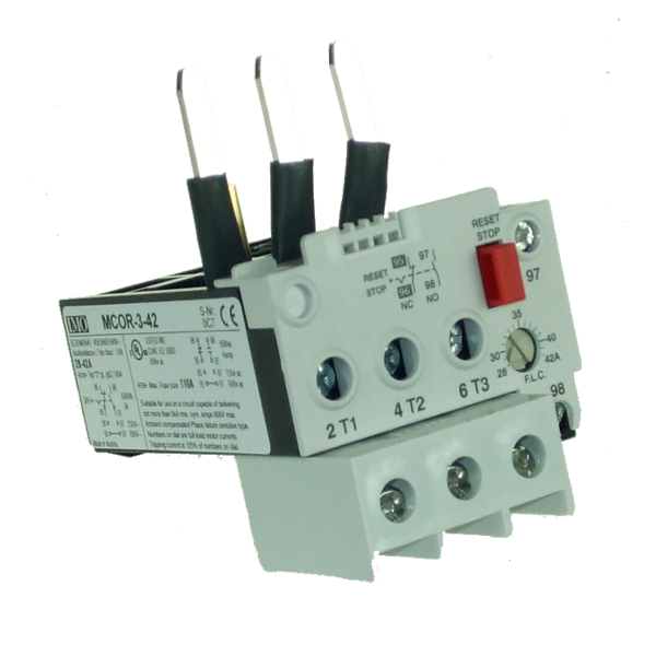 IMO MCOR-3-42 Thermal Overload Relay, For MC50 To MC74 Contactors
