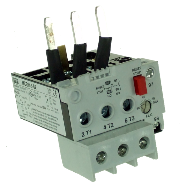IMO MCOR-3-52 Thermal Overload Relay, For MC50 To MC74 Contactors