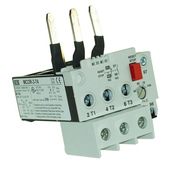 IMO MCOR-3-74 Thermal Overload Relay, For MC50 To MC74 Contactors